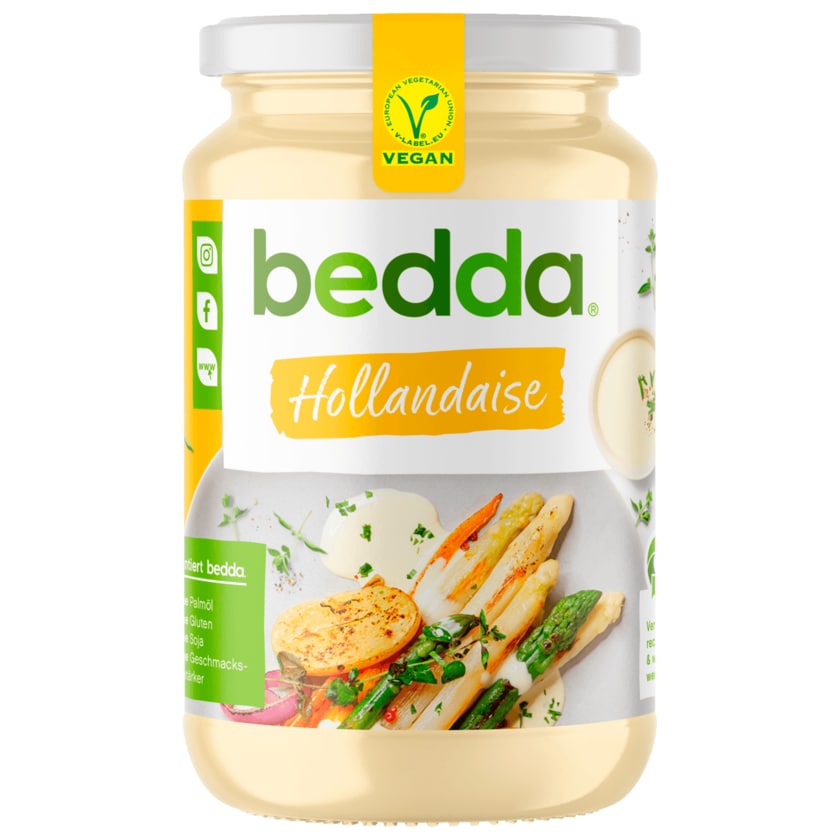 Bedda Sauce Hollandaise vegan 230ml